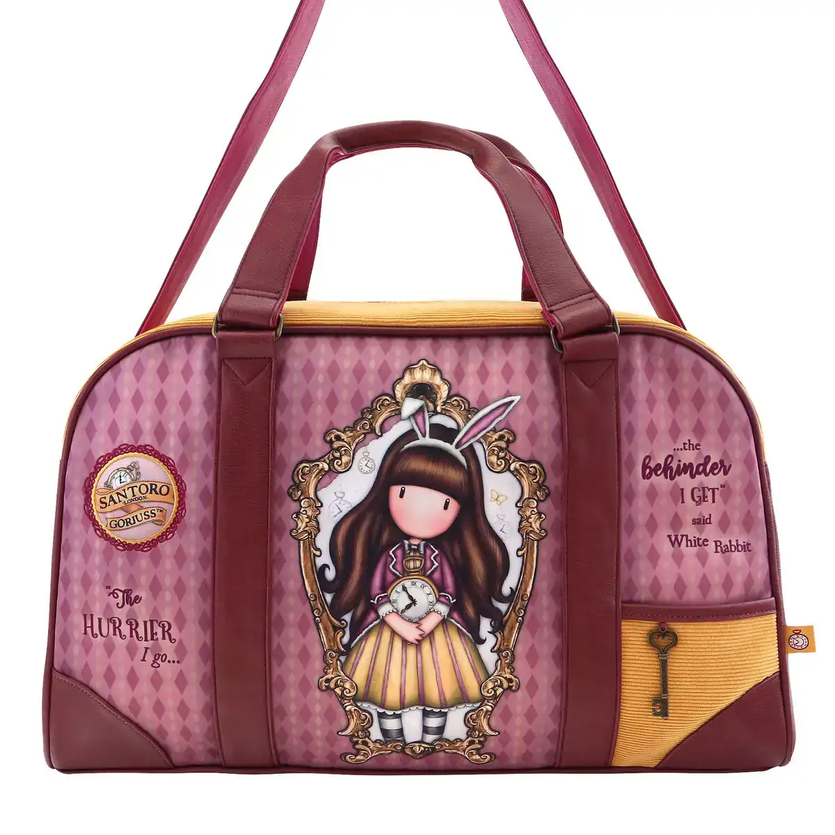 Sac de voyage gorjuss just one second marron saumon 50 x 31 x 23 cm _4167. Bienvenue chez DIAYTAR COTE D'IVOIRE - Où Chaque Achat Fait une Différence. Découvrez notre gamme de produits qui reflètent l'engagement envers la qualité et le respect de l'environnement.