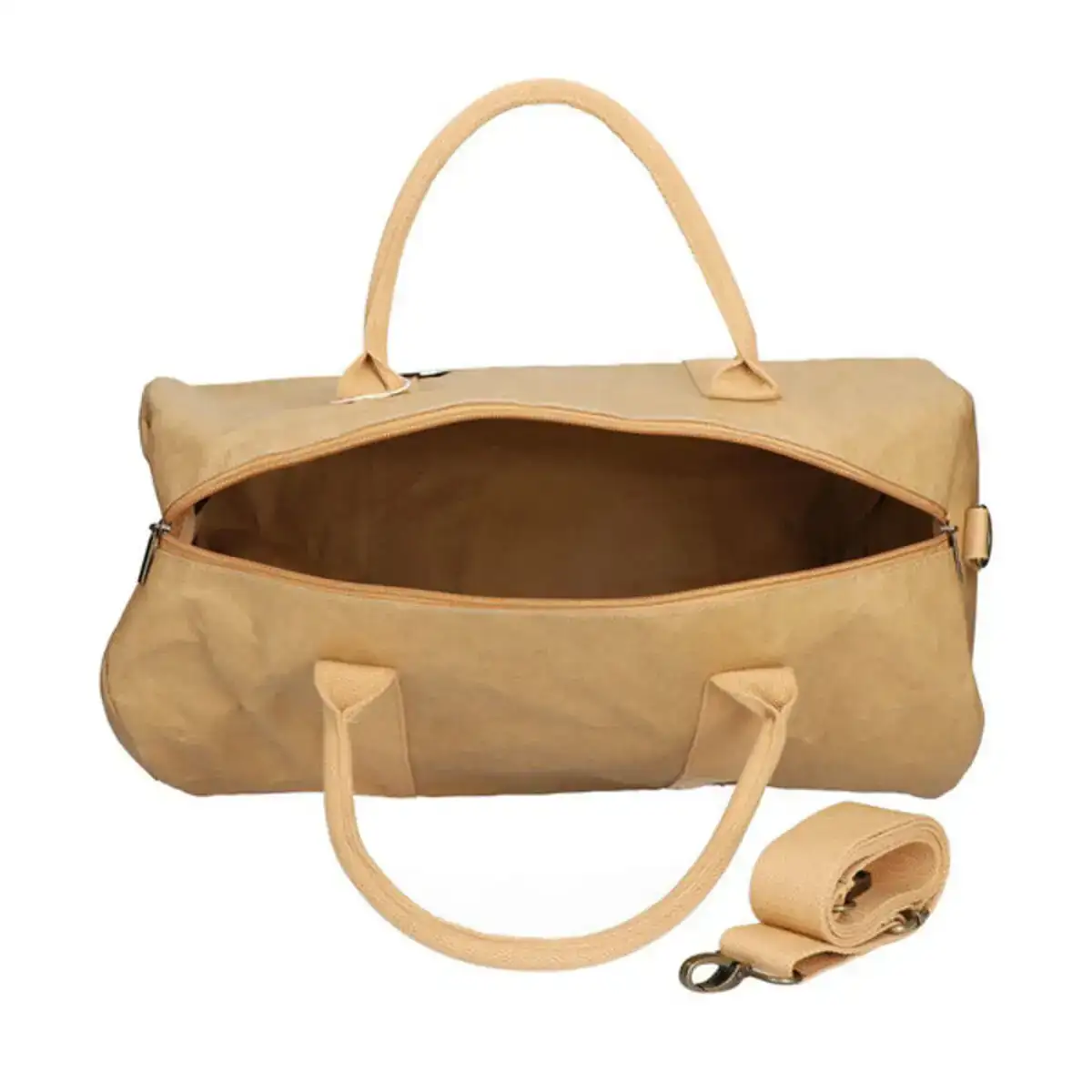 Sac de voyage ksix weekendbag eco friendly papier kraft marron_3568. DIAYTAR COTE D'IVOIRE - Votre Boutique en Ligne, Votre Identité. Naviguez à travers notre plateforme et choisissez des articles qui expriment qui vous êtes et ce que vous chérissez.