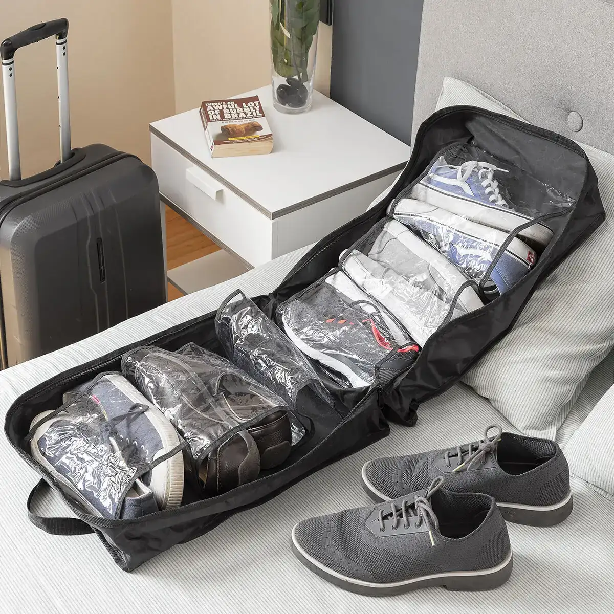 Sac de voyage pour chaussures doshen innovagoods 12 chaussures_2978. DIAYTAR COTE D'IVOIRE - Où Choisir Devient un Plaisir. Découvrez notre boutique en ligne et choisissez parmi une variété de produits qui satisferont tous vos besoins.