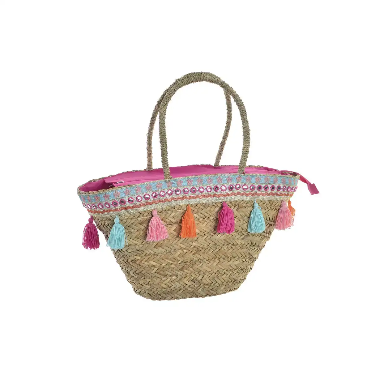 Sac dkd home decor multicouleur 51 x 16 x 30 cm_1411. DIAYTAR COTE D'IVOIRE - Votre Plateforme Shopping Engagée. Explorez notre catalogue et choisissez des produits qui reflètent notre dévouement envers la qualité et la satisfaction du client.