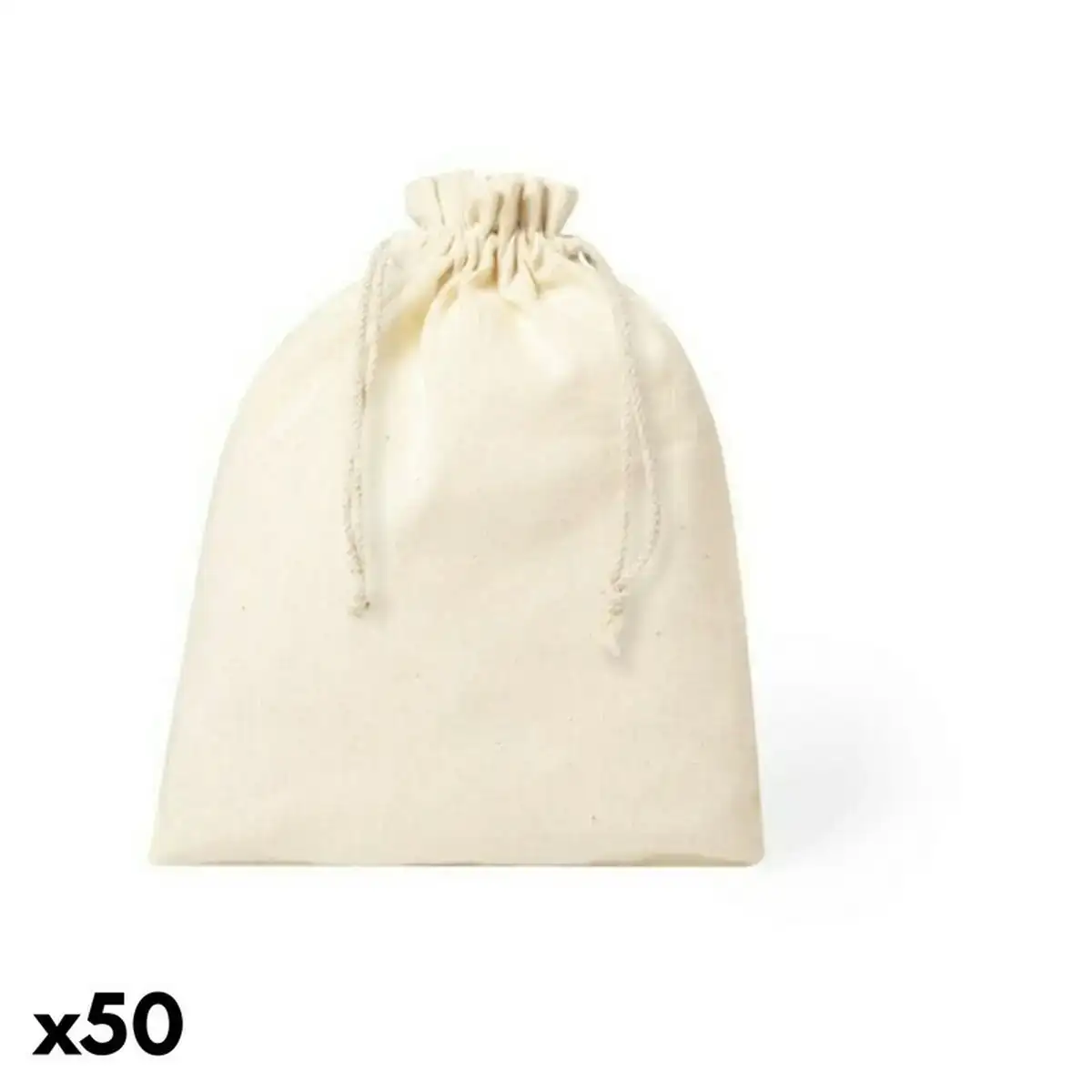 Sac en coton 146622 naturel 100 coton 50 unites _5336. DIAYTAR COTE D'IVOIRE - Où l'Élégance Rencontre l'Authenticité. Naviguez à travers notre boutique en ligne et choisissez des produits qui incarnent le style et la tradition du Côte d'Ivoire.