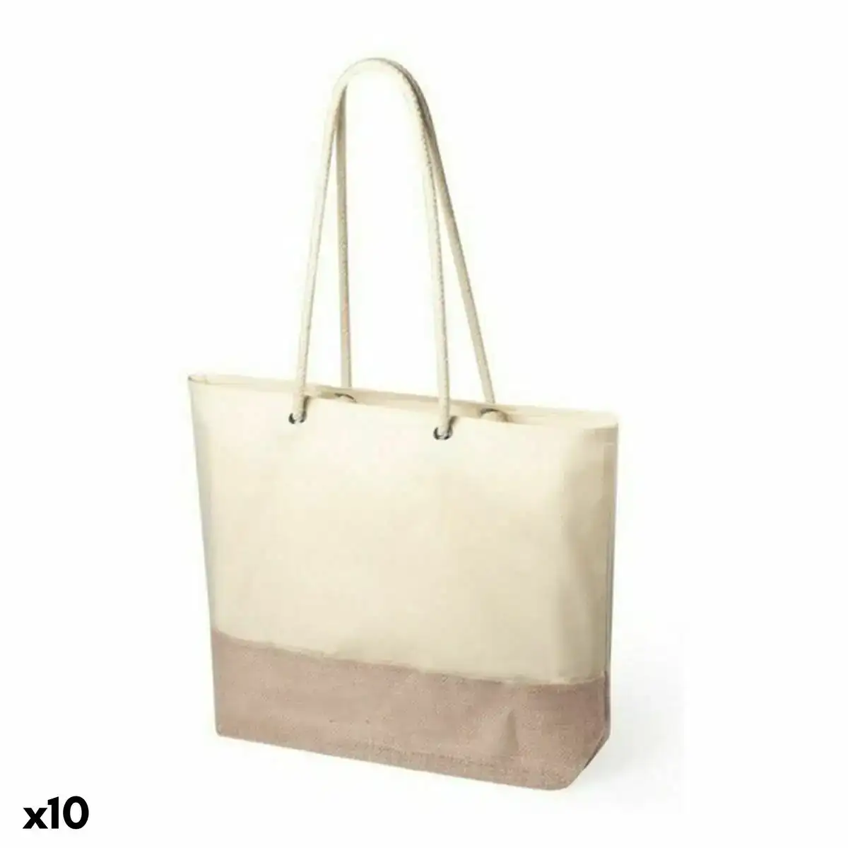 Sac en jute 146388 naturel 10 unites _8889. DIAYTAR COTE D'IVOIRE - Là où la Découverte est au Rendez-vous. Plongez dans notre catalogue et trouvez des articles qui éveilleront votre curiosité et élargiront vos horizons.