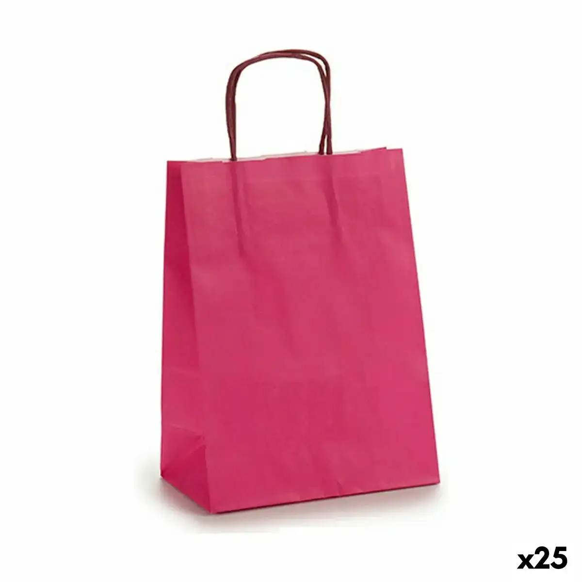 Sac en papier 18 x 8 x 31 cm rose 25 unites _3127. Bienvenue chez DIAYTAR COTE D'IVOIRE - Où Chaque Produit a son Histoire. Plongez dans notre sélection diversifiée et découvrez des articles qui racontent le riche patrimoine sénégalais.