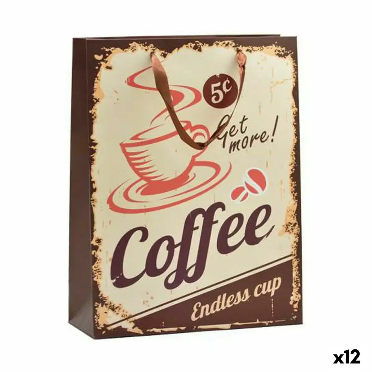 Sac en papier hotdog coffee 12 x 43 x 30 cm 12 unites _7479. DIAYTAR COTE D'IVOIRE - Où le Shopping est un Plaisir Engagé. Parcourez notre catalogue et choisissez des produits qui respectent vos valeurs et vos attentes.