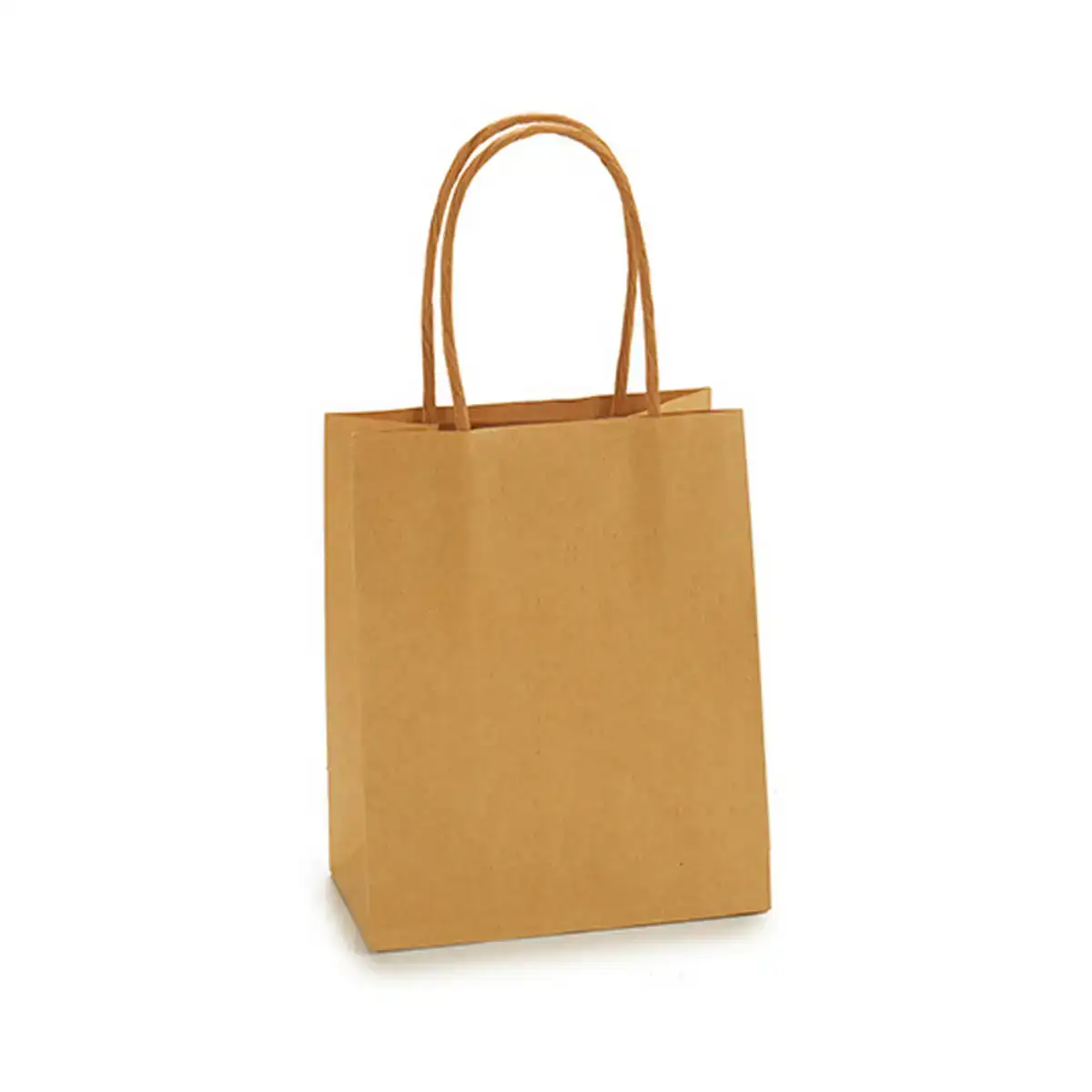 Sac en papier kraft 12 x 15 x 7 cm marron_9669. DIAYTAR COTE D'IVOIRE - Votre Univers Shopping Éclectique. Explorez nos offres variées et découvrez des articles qui embrassent la diversité et la polyvalence de vos besoins.