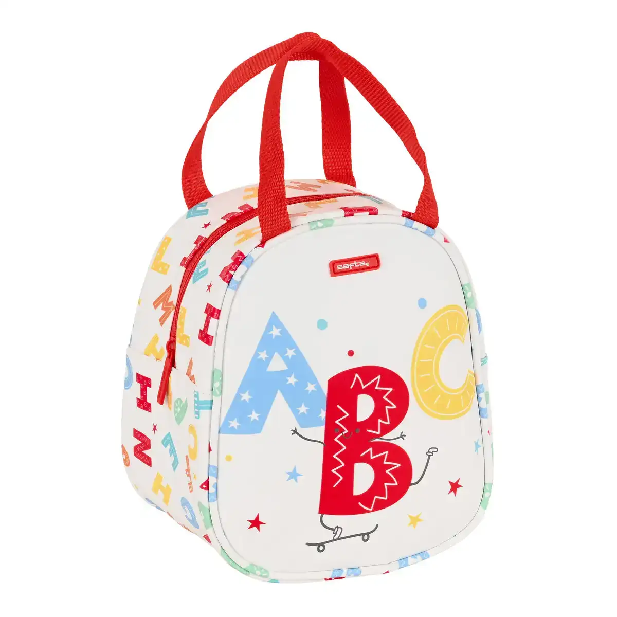 Sac glaciere gouter safta alphabet blanc 19 x 22 x 14 cm _9369. DIAYTAR COTE D'IVOIRE - Votre Passage vers l'Éclat et la Beauté. Explorez notre boutique en ligne et trouvez des produits qui subliment votre apparence et votre espace.