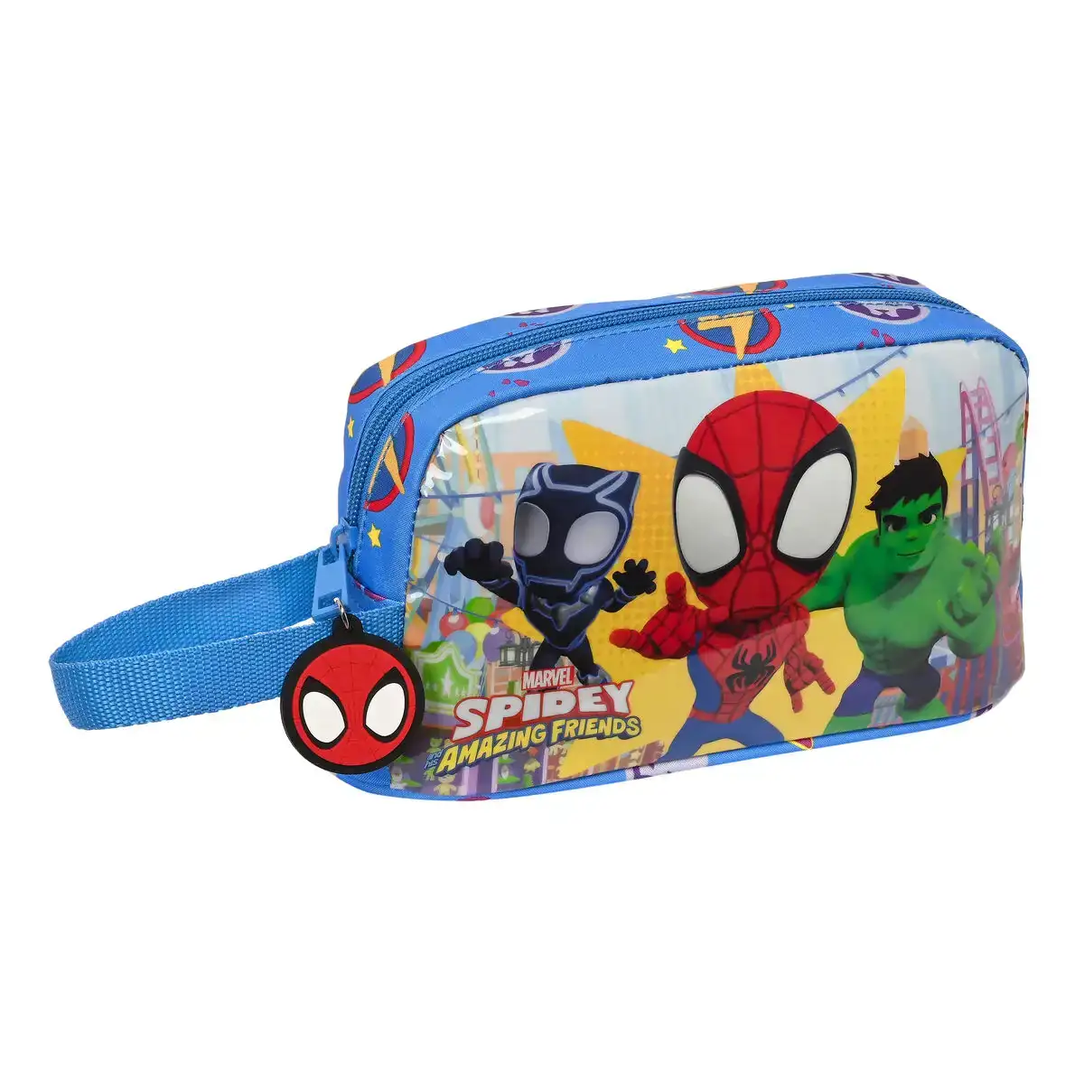 Sac glaciere gouter spiderman team up 21 5 x 12 x 6 5 cm bleu_7598. DIAYTAR COTE D'IVOIRE - Où la Qualité est Notre Engagement. Explorez notre boutique en ligne pour découvrir des produits conçus pour vous apporter satisfaction et plaisir.