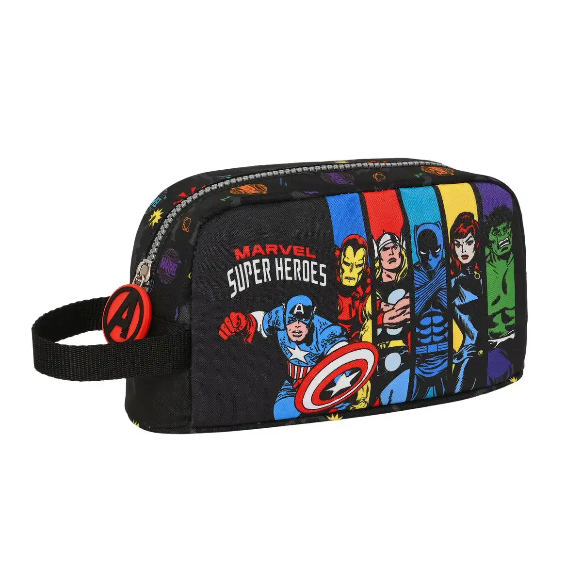 Sac glaciere gouter the avengers super heroes 21 5 x 12 x 6 5 cm noir_8805. DIAYTAR COTE D'IVOIRE - Où Choisir est un Plaisir Responsable. Explorez notre boutique en ligne et adoptez des produits qui reflètent notre engagement envers la durabilité.