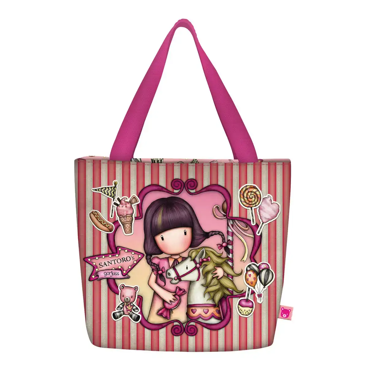 Sac gorjuss carousel sac a gouter saumon 24 x 29 x 10 cm _3908. DIAYTAR COTE D'IVOIRE - Où Choisir est un Plaisir Responsable. Parcourez notre catalogue et choisissez des produits qui incarnent notre engagement envers des pratiques durables et éthiques.