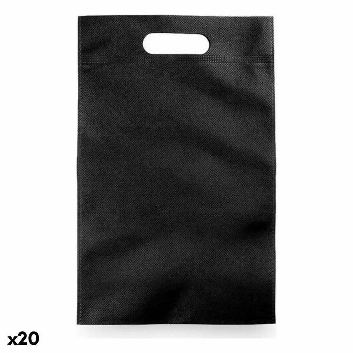 Sac multi usages 143307 noir non woven 20 unites _7220. DIAYTAR COTE D'IVOIRE - Votre Portail vers l'Extraordinaire. Parcourez nos collections et découvrez des produits qui vous emmènent au-delà de l'ordinaire, créant une expérience de shopping mémorable.
