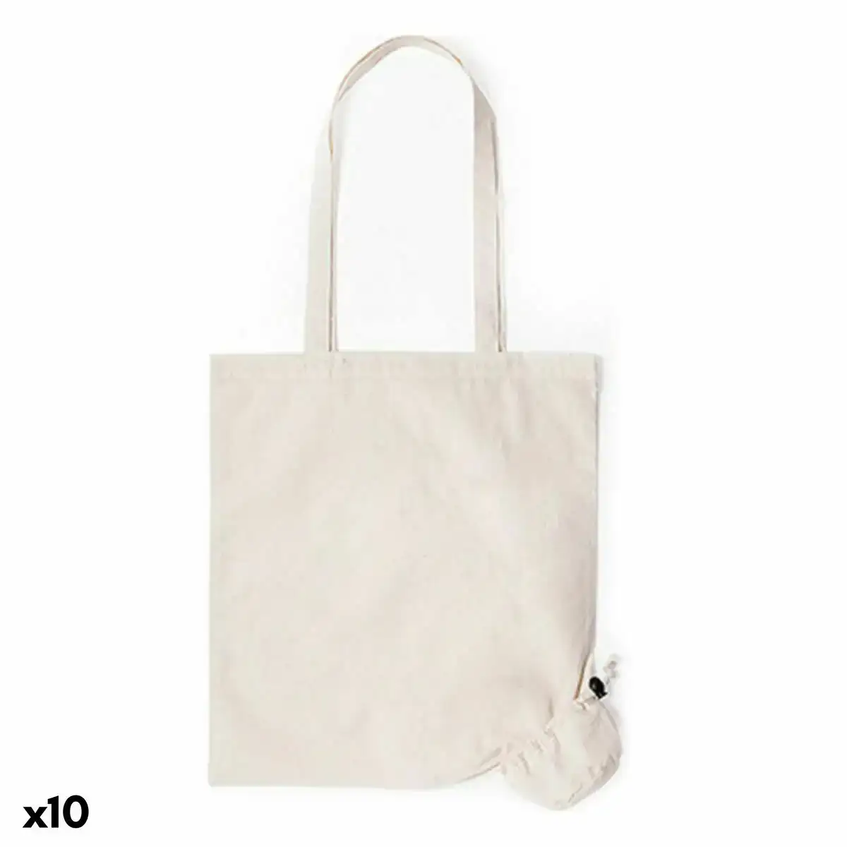 Sac pliable 146118 10 unites _5393. DIAYTAR COTE D'IVOIRE - Où le Shopping Devient une Aventure Culturelle. Plongez dans notre univers de produits qui célèbrent l'héritage et l'artisanat du Côte d'Ivoire.