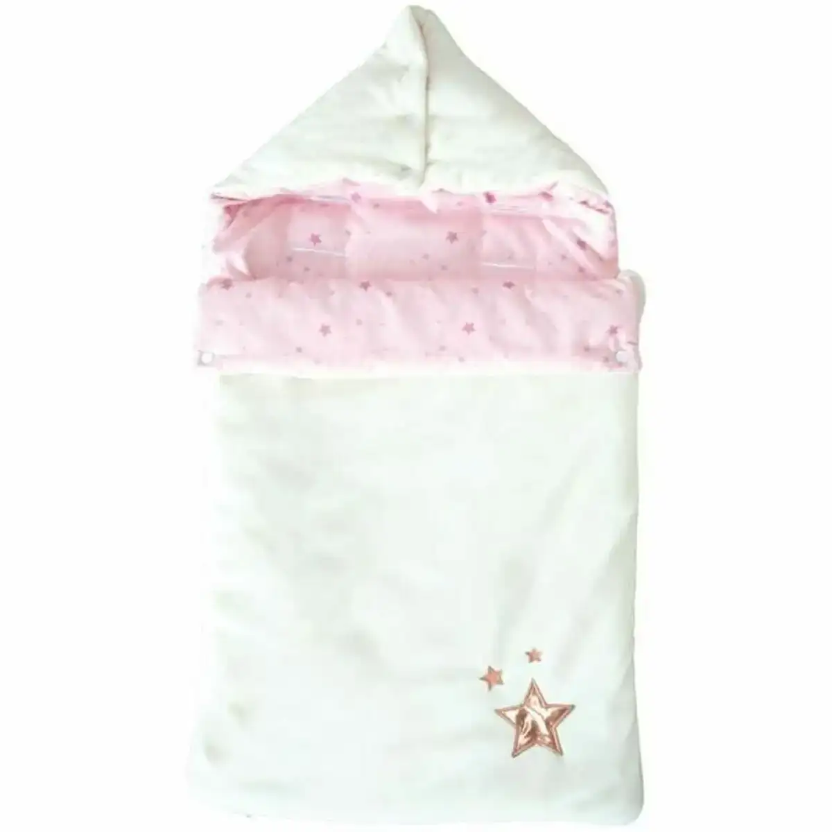 Sac pour poussette bebe domiva blanc rose_1611. DIAYTAR COTE D'IVOIRE - Où l'Élégance se Mêle à l'Authenticité. Naviguez à travers notre boutique en ligne et choisissez des produits qui incarnent le style et la tradition du Côte d'Ivoire.