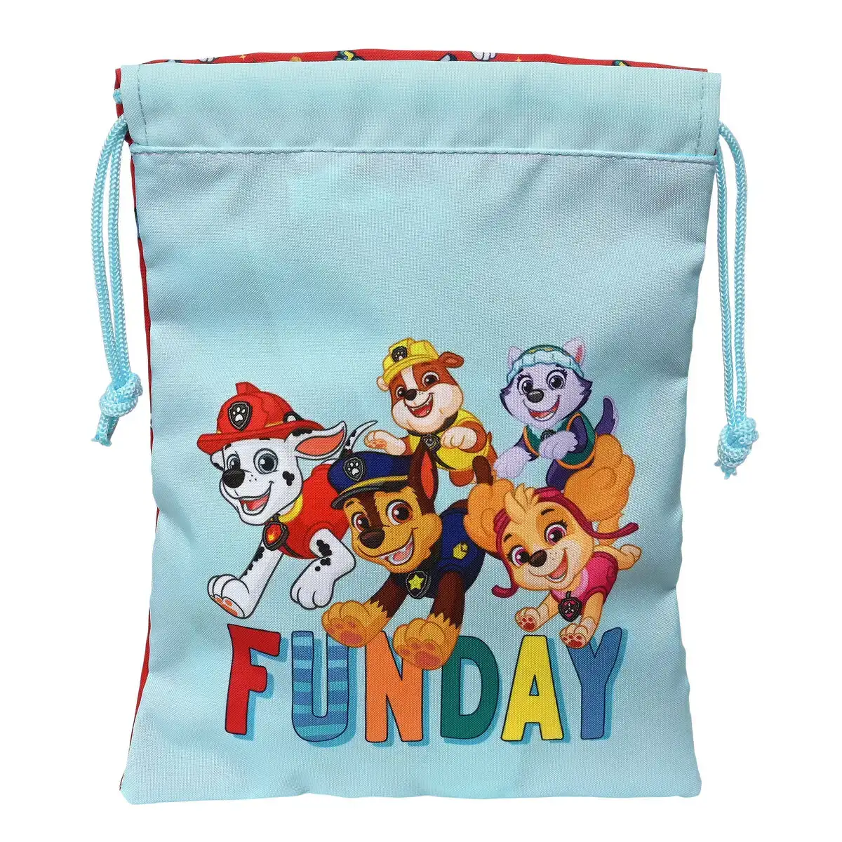 Sac pour snack the paw patrol funday rouge bleu clair_7417. Bienvenue chez DIAYTAR COTE D'IVOIRE - Où Choisir Rime avec Découvrir. Plongez dans notre catalogue et trouvez des produits qui révèlent la diversité et la richesse culturelle du Côte d'Ivoire.