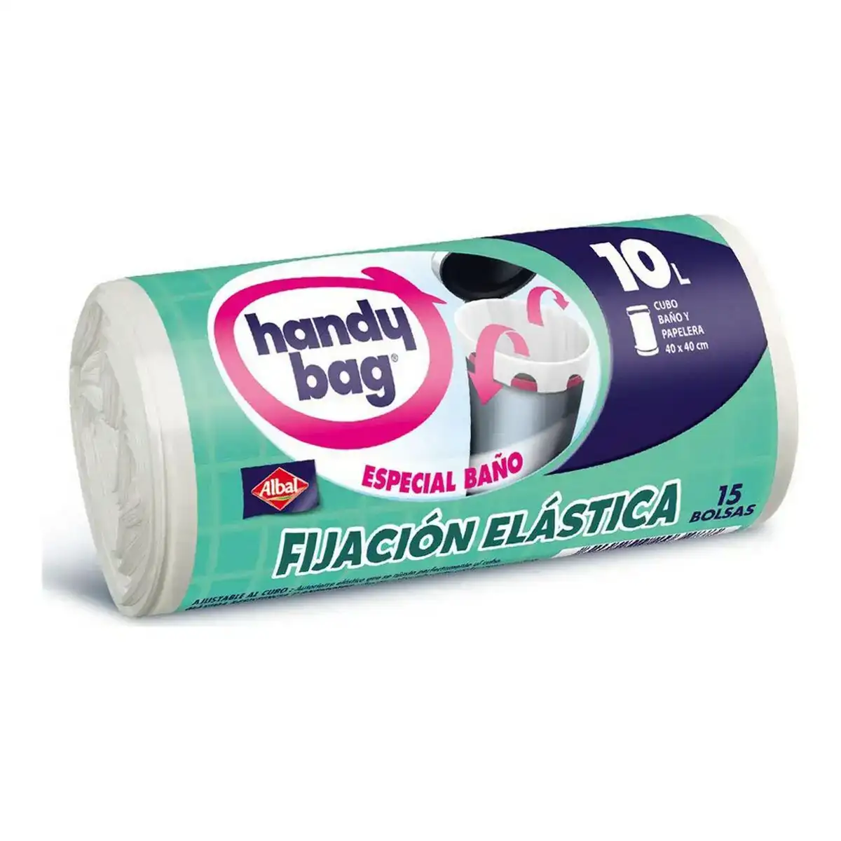 Sacs a ordures albal handy bag parfume salles de bains 15 x 10 l_1586. DIAYTAR COTE D'IVOIRE - Où Chaque Produit a sa Place. Parcourez notre catalogue et choisissez des articles qui s'intègrent parfaitement à votre style et à votre espace.