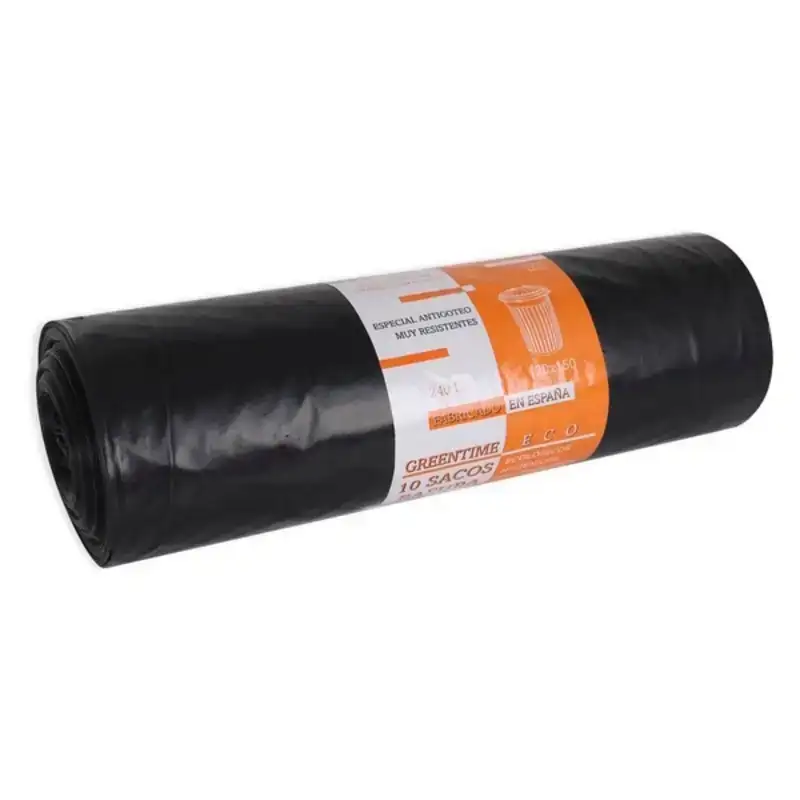 Sacs a ordures eco green time noir 240l 10 uds _9039. Votre Destination de Choix: DIAYTAR COTE D'IVOIRE - Où l'Authenticité Rencontre la Commodité. Faites l'expérience de magasiner en ligne pour des articles qui incarnent la richesse culturelle et la modernité du Côte d'Ivoire.