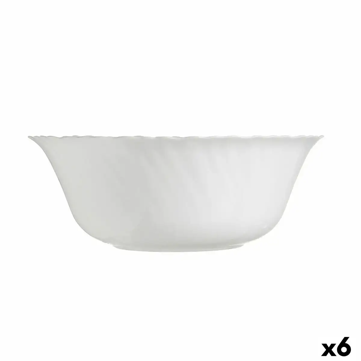Saladier luminarc feston blanc verre 25 cm 6 unites _9119. Entrez dans le Monde de DIAYTAR COTE D'IVOIRE - Où la Satisfaction est la Priorité. Explorez notre sélection pensée pour vous offrir une expérience de shopping qui va au-delà de vos attentes.