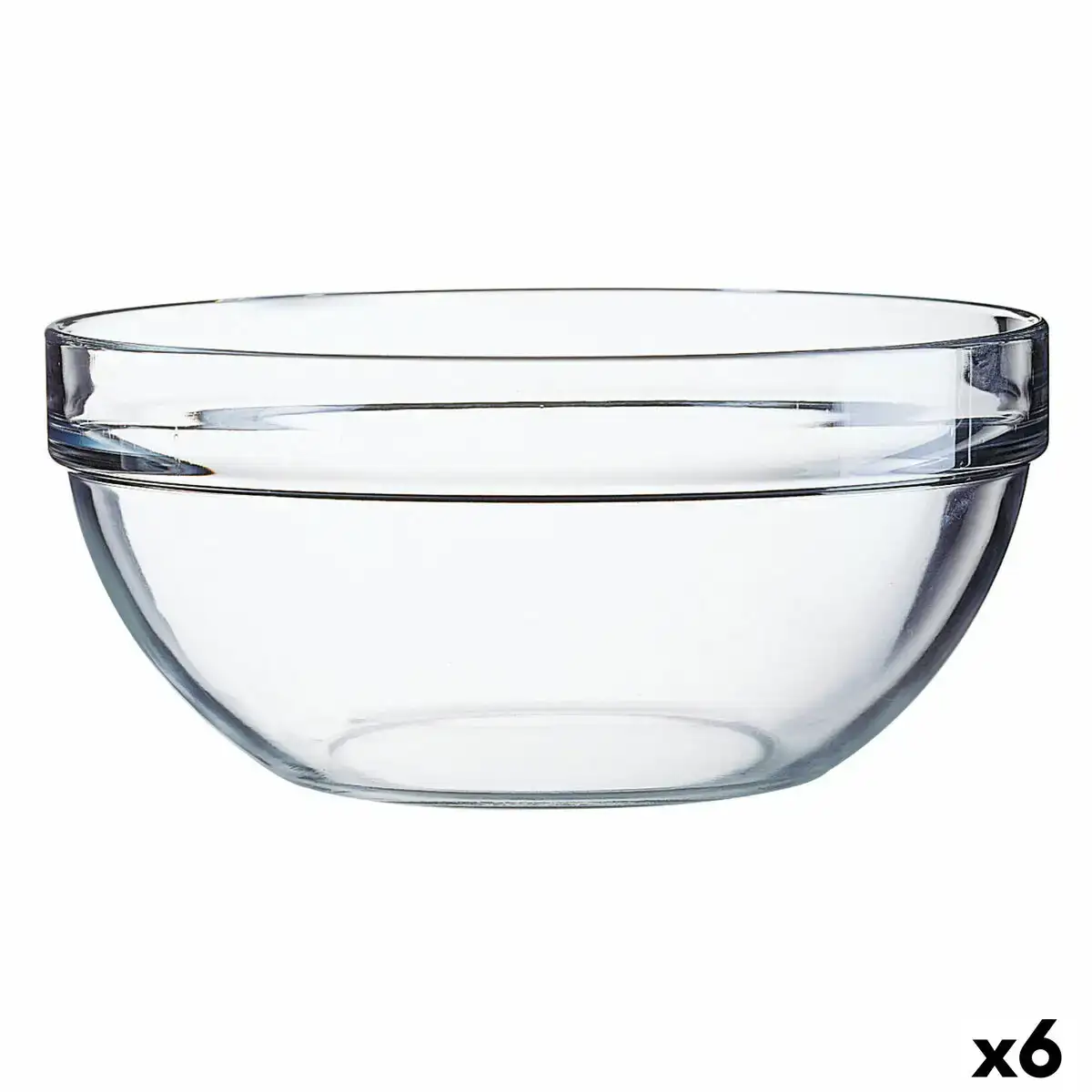 Saladier luminarc transparent verre 20 cm 6 unites _2951. DIAYTAR COTE D'IVOIRE - Votre Portail Vers l'Exclusivité. Explorez notre boutique en ligne pour découvrir des produits uniques et raffinés, conçus pour ceux qui recherchent l'excellence.