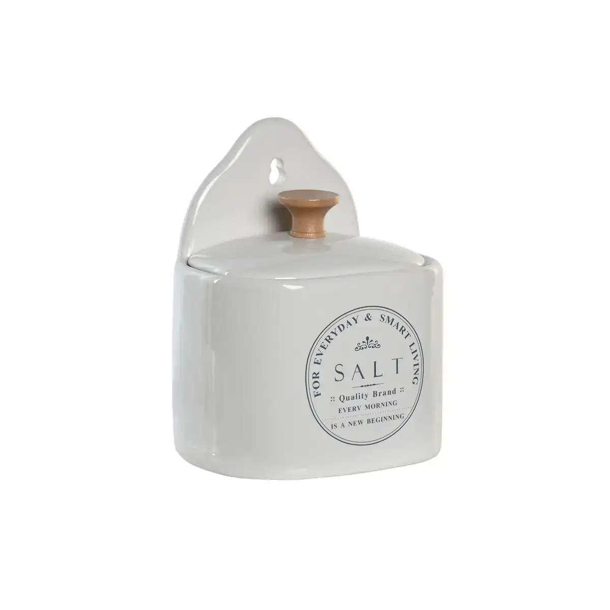 Saliere avec couvercle dkd home decor 11 x 8 x 15 cm blanc gres_9302. DIAYTAR COTE D'IVOIRE - Votre Destination Shopping de Confiance. Naviguez à travers notre boutique en ligne et profitez d'une sélection soigneusement choisie de produits qui répondent à toutes vos exigences.