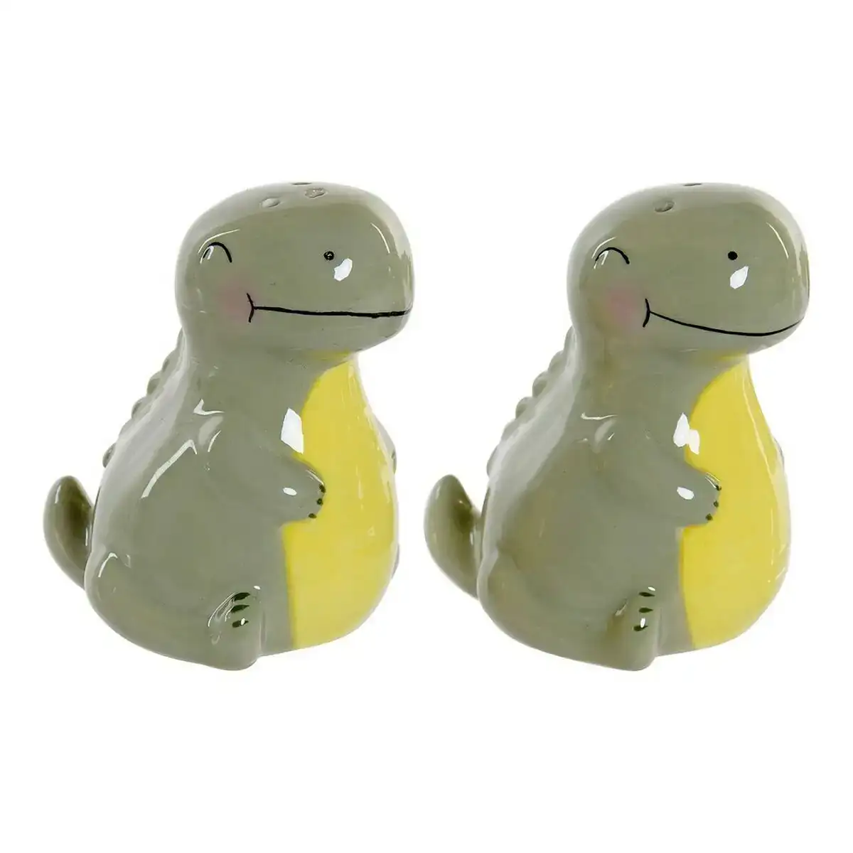 Saliere avec couvercle dkd home decor lc 173478 dinosaure blanc vert dolomite 6 6 x 7 x 7 7 cm 2 pcs _3947. DIAYTAR COTE D'IVOIRE - Où la Tradition s'Harmonise avec le Moderne. Parcourez notre gamme diversifiée et choisissez des produits qui révèlent l'âme du Côte d'Ivoire.