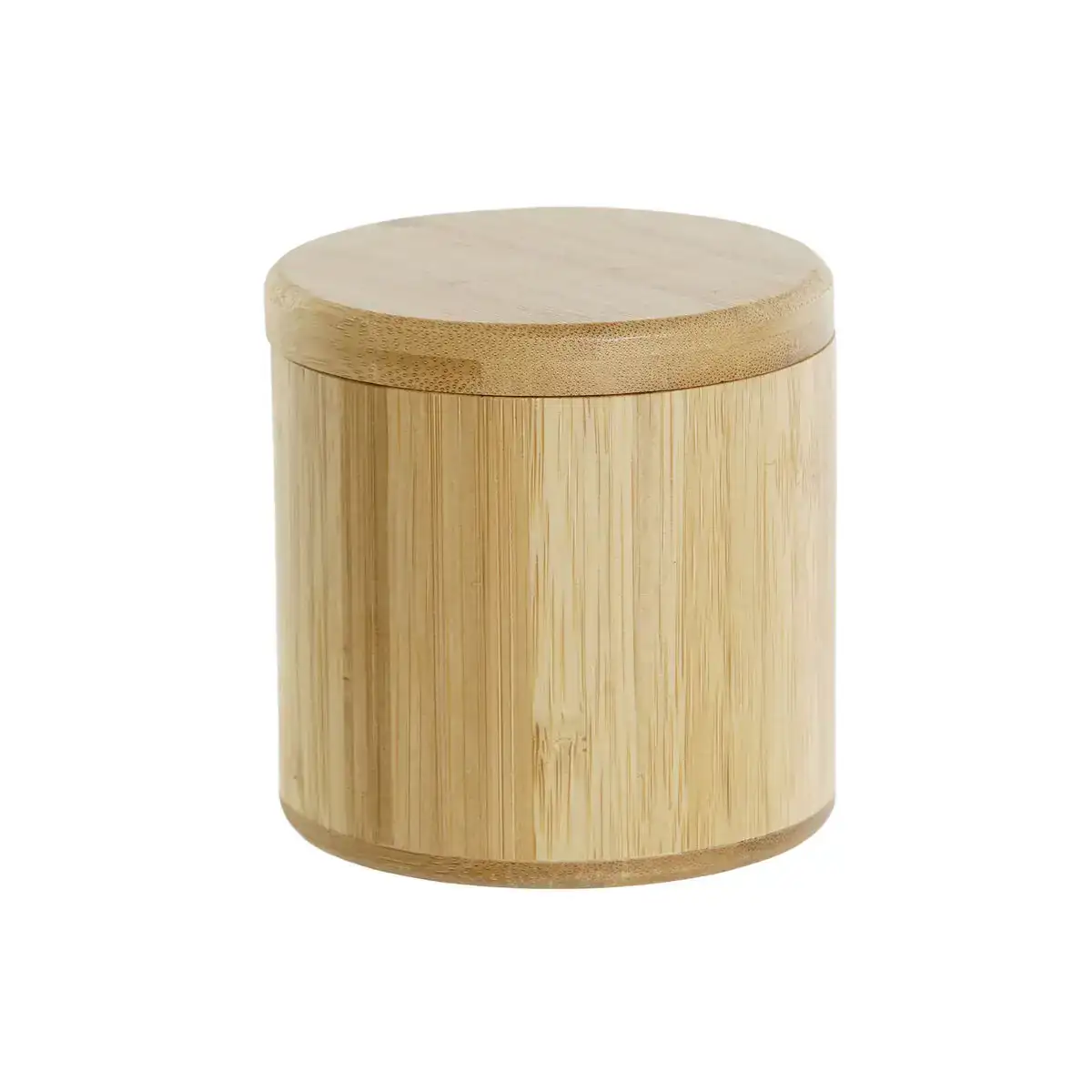Saliere avec couvercle dkd home decor naturel bambou 8 5 x 8 5 x 8 5 cm_1530. DIAYTAR COTE D'IVOIRE - Où la Tradition s'Harmonise avec le Moderne. Parcourez notre gamme diversifiée et choisissez des produits qui révèlent l'âme du Côte d'Ivoire.