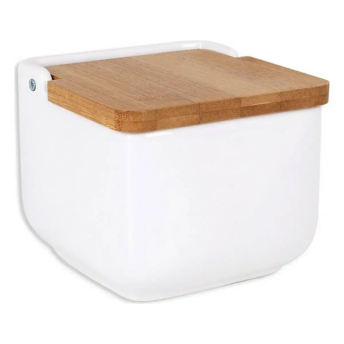 Saliere avec couvercle la mediterranea bambou 11 7 x 11 7 x 10 cm_2894. DIAYTAR COTE D'IVOIRE - Où Choisir Devient une Découverte. Explorez notre boutique en ligne et trouvez des articles qui vous surprennent et vous ravissent à chaque clic.
