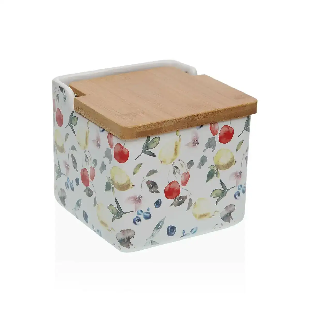 Saliere avec couvercle versa ariel 12 2 x 11 5 x 12 2 cm ceramique_4875. DIAYTAR COTE D'IVOIRE - L'Art de Vivre le Shopping Authentique. Découvrez notre boutique en ligne et trouvez des produits qui incarnent la passion et le savoir-faire du Côte d'Ivoire.