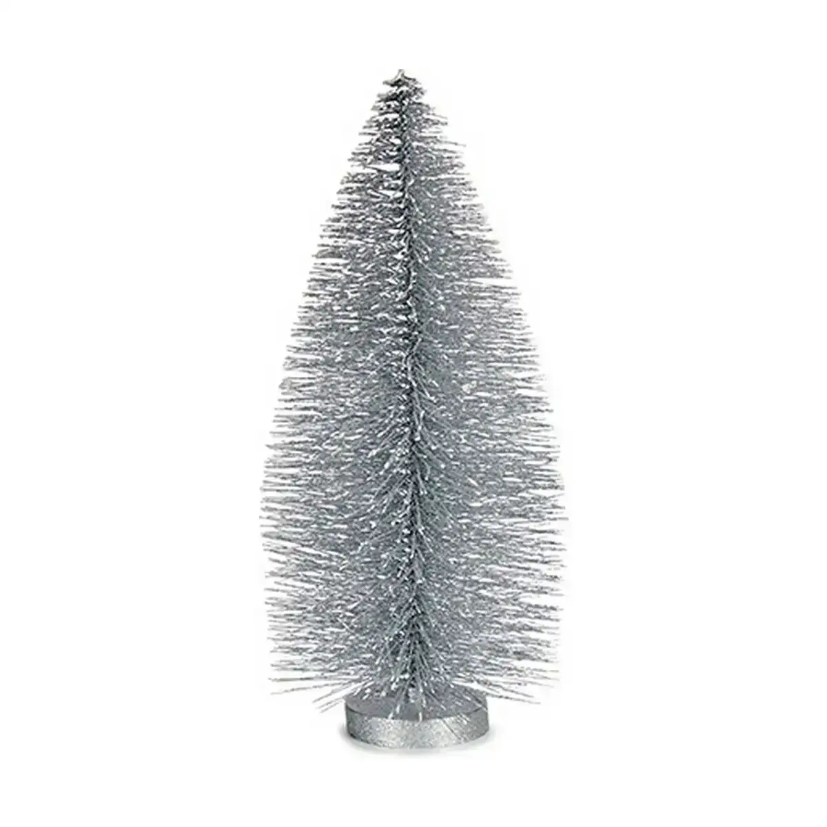 Sapin de noel 13 x 32 x 13 cm argente_6074. DIAYTAR COTE D'IVOIRE - Où Votre Shopping Prend Vie. Explorez notre boutique en ligne pour trouver des articles qui vous ressemblent et qui ajoutent de l'éclat à votre quotidien.