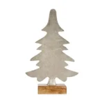 Sapin de noel 6 x 25 5 x 16 cm argente metal_6350. DIAYTAR COTE D'IVOIRE - Votre Source de Découvertes Shopping. Découvrez des trésors dans notre boutique en ligne, allant des articles artisanaux aux innovations modernes.