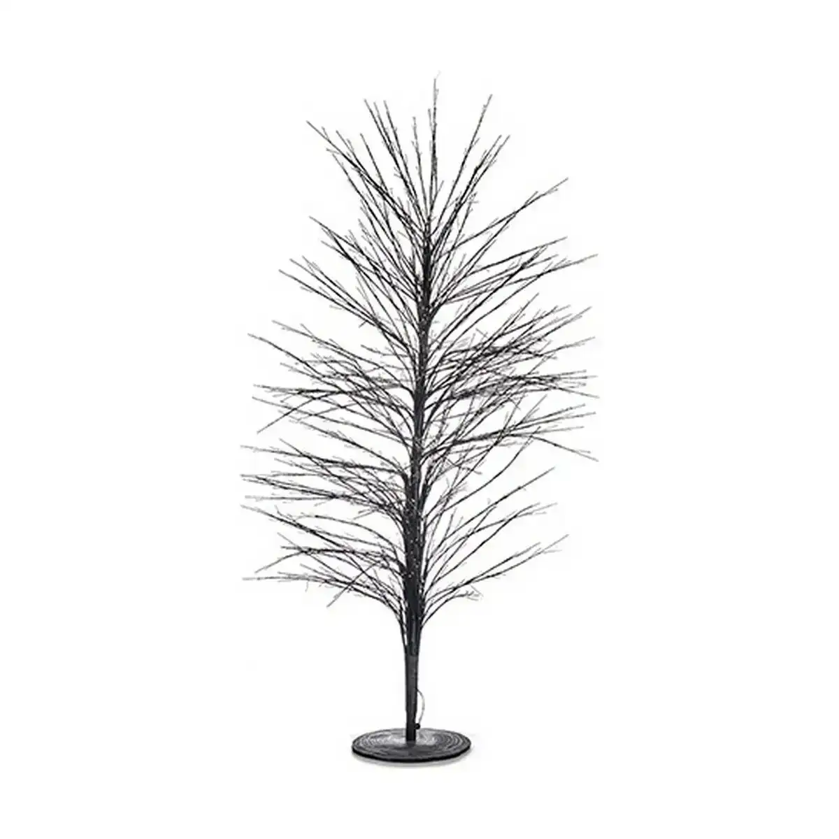 Sapin de noel 70 x 150 x 70 cm noir metal fibres optiques_5073. DIAYTAR COTE D'IVOIRE - Où la Qualité et la Diversité Fusionnent. Explorez notre boutique en ligne pour découvrir une gamme variée de produits qui incarnent l'excellence et l'authenticité.
