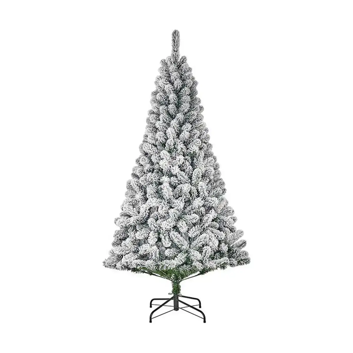 Sapin de noel black box trees givre 109 x 185 cm _8767. DIAYTAR COTE D'IVOIRE - L'Art de Choisir, l'Art de Vivre. Explorez notre univers de produits soigneusement sélectionnés pour vous offrir une expérience shopping riche et gratifiante.
