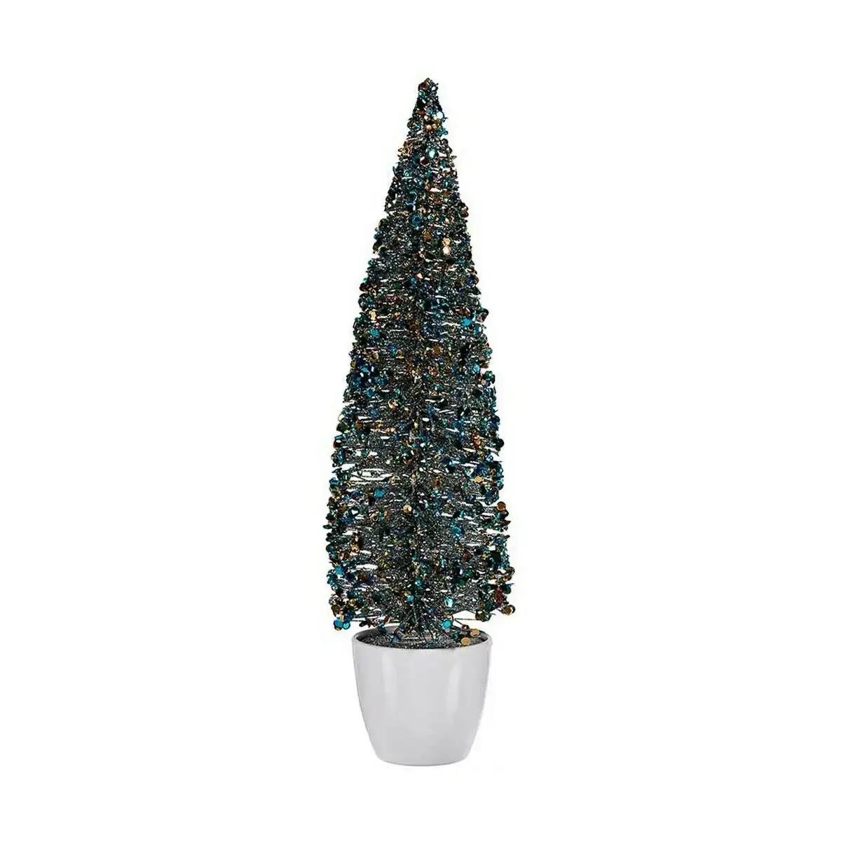 Sapin de noel grand 10 x 38 x 10 cm bleu dore plastique_4114. Entrez dans l'Univers de DIAYTAR COTE D'IVOIRE - Où Chaque Produit a une Signification. Explorez notre gamme diversifiée et découvrez des articles qui résonnent avec votre vie.