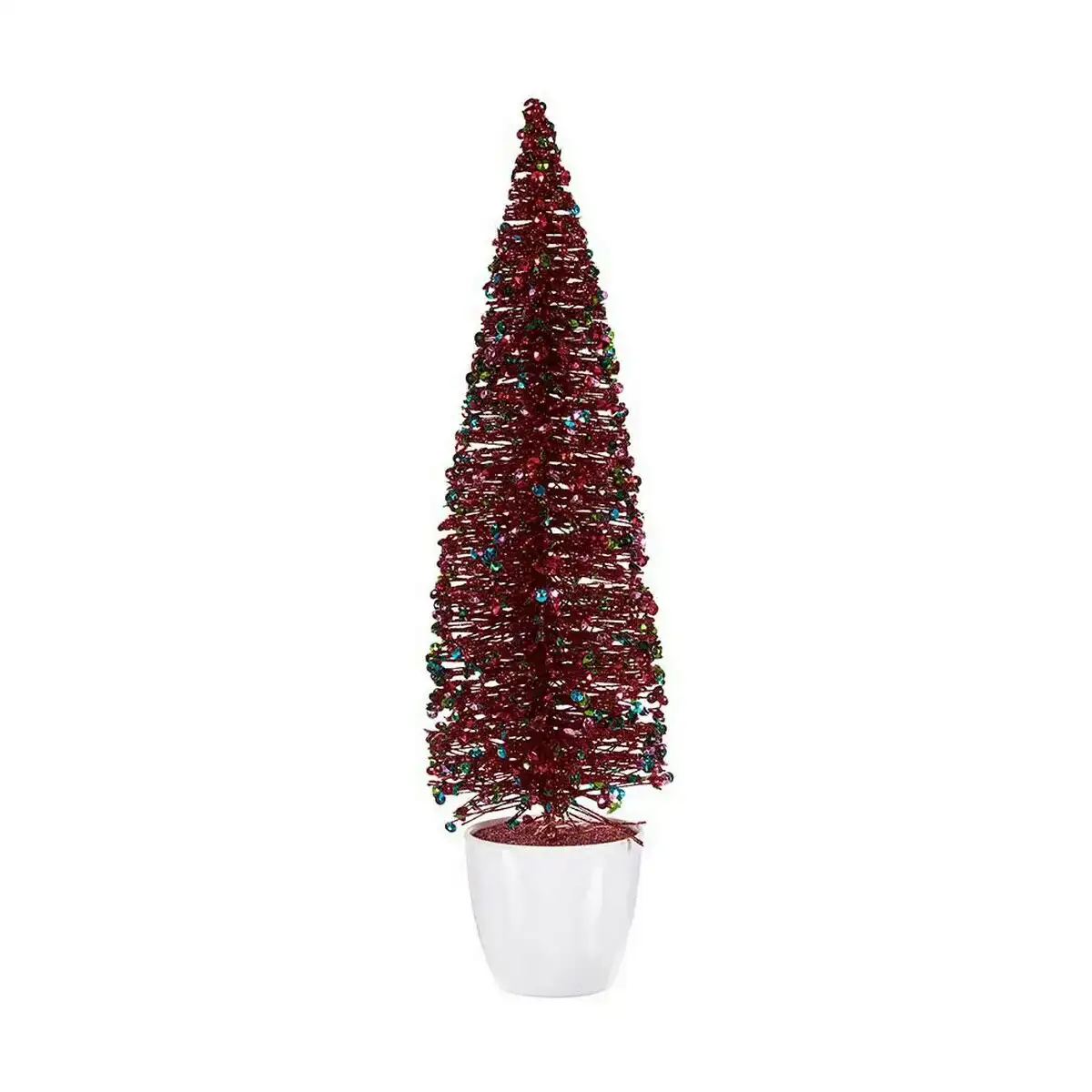 Sapin de noel grand 10 x 38 x 10 cm bleu fuchsia plastique_4587. DIAYTAR COTE D'IVOIRE - Où Choisir est un Acte d'Amour pour le Côte d'Ivoire. Explorez notre boutique en ligne et choisissez des articles qui célèbrent la culture et l'artisanat du pays.