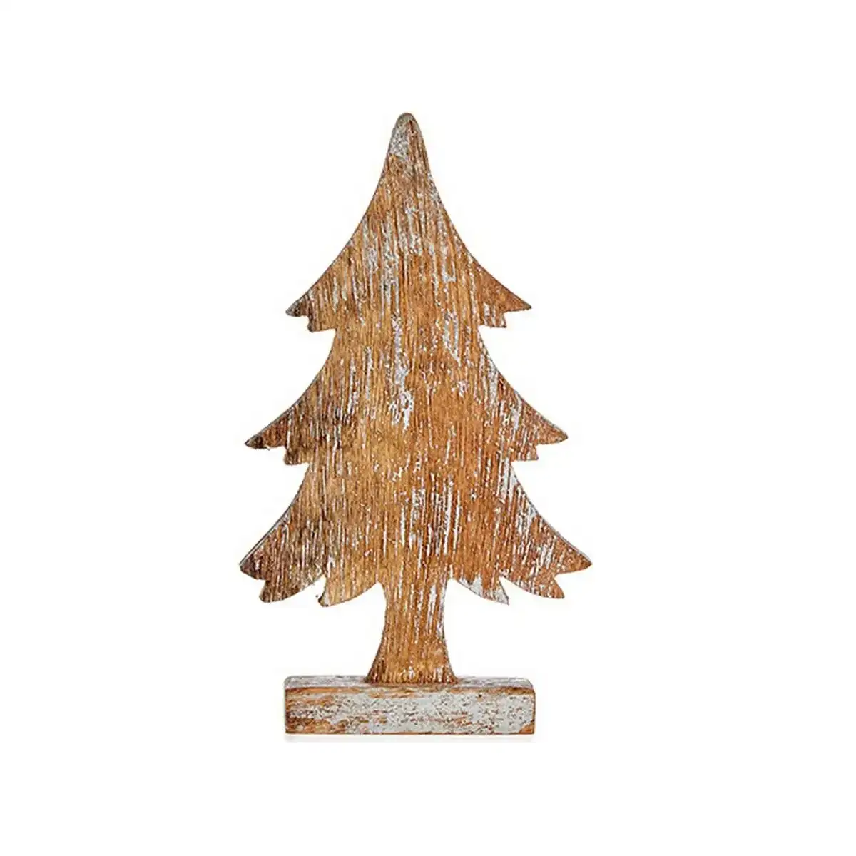 Sapin de noel marron 5 x 31 x 15 cm argente bois_3366. DIAYTAR COTE D'IVOIRE - L'Art du Shopping Éclairé. Parcourez notre catalogue et choisissez parmi des produits de qualité qui satisferont vos besoins et votre style.