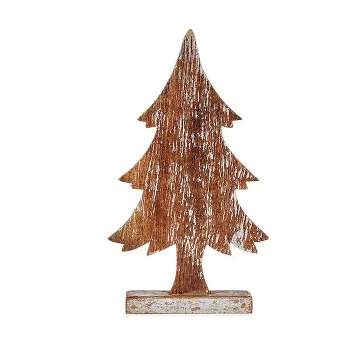 Sapin de noel marron 5 x 39 x 21 cm argente bois_9285. DIAYTAR COTE D'IVOIRE - Là où les Possibilités sont Infinies. Parcourez nos catégories et laissez-vous séduire par des produits qui enrichiront votre quotidien, du pratique à l'esthétique.