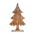 Sapin de noel marron 5 x 49 5 x 26 cm argente bois_2934. DIAYTAR COTE D'IVOIRE - Là où la Découverte est au Rendez-vous. Plongez dans notre catalogue et trouvez des articles qui éveilleront votre curiosité et élargiront vos horizons.