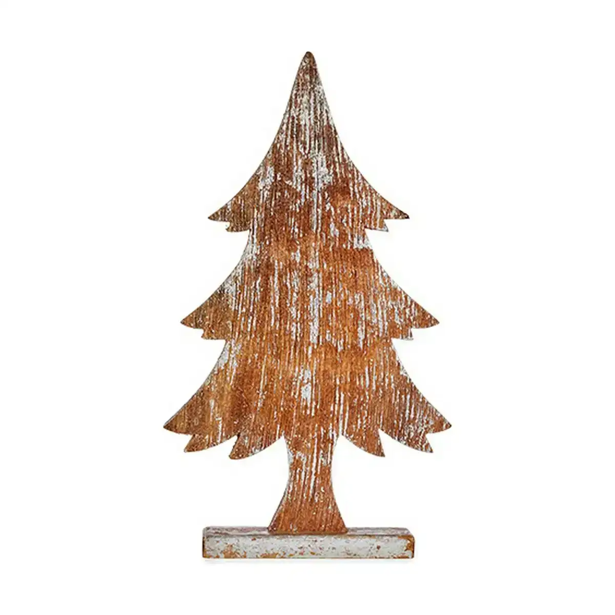 Sapin de noel marron 5 x 49 5 x 26 cm argente bois_2934. DIAYTAR COTE D'IVOIRE - Là où la Découverte est au Rendez-vous. Plongez dans notre catalogue et trouvez des articles qui éveilleront votre curiosité et élargiront vos horizons.