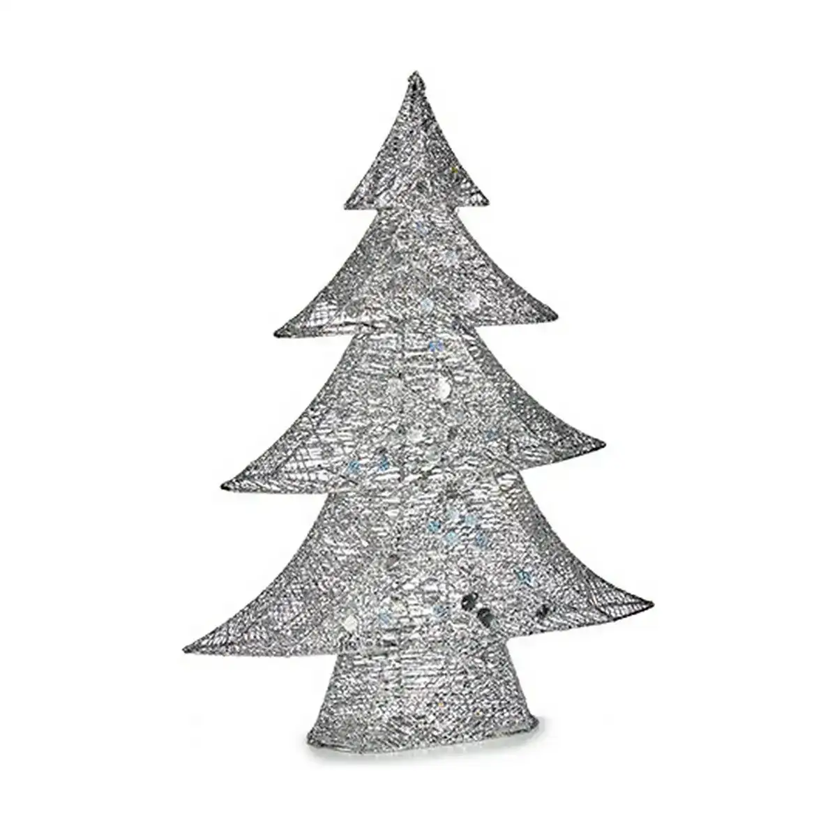 Sapin de noel metal 12 x 59 5 x 48 5 cm argente_5053. Entrez dans l'Univers de DIAYTAR COTE D'IVOIRE - Où Choisir est un Plaisir. Explorez notre catalogue diversifié et trouvez des articles qui reflètent vos goûts et votre personnalité.