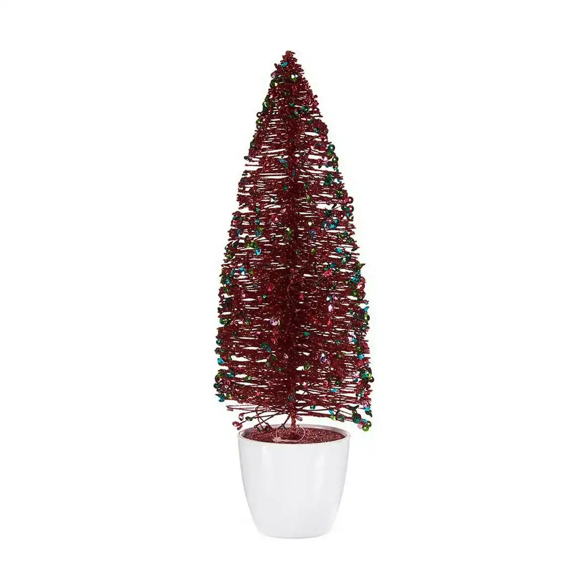Sapin de noel moyen 10 x 33 x 10 cm rouge bleu dore plastique_9716. DIAYTAR COTE D'IVOIRE - Votre Destination pour un Shopping Inégalé. Naviguez à travers notre sélection minutieuse pour trouver des produits qui répondent à tous vos besoins.