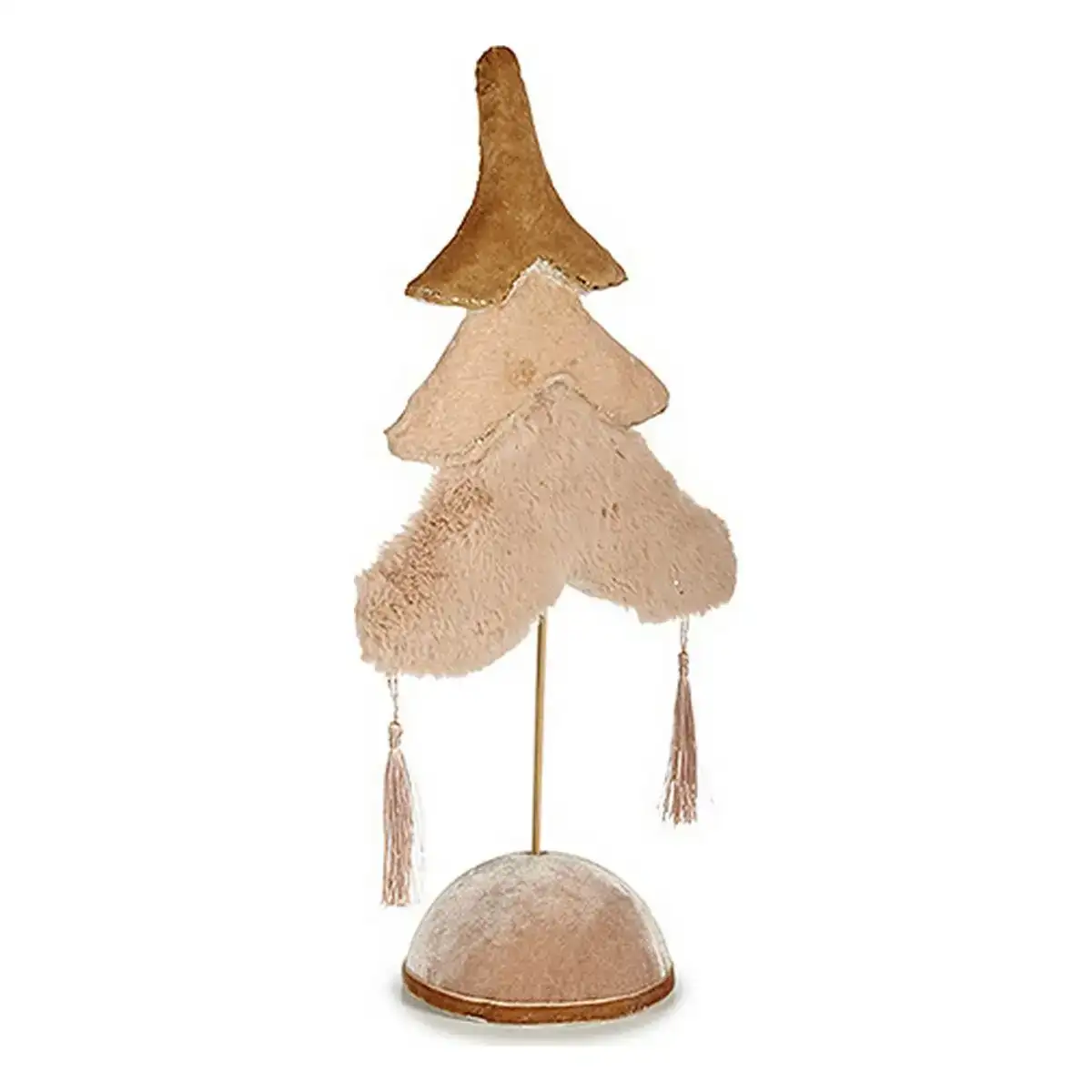 Sapin de noel polaire 12 x 43 x 22 cm beige dore bois_7665. DIAYTAR COTE D'IVOIRE - Votre Destination Shopping Inspirante. Explorez notre catalogue pour trouver des articles qui stimulent votre créativité et votre style de vie.