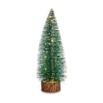 Sapin de noel vert bois metal plastique 10 x 25 x 10 cm_8803. DIAYTAR COTE D'IVOIRE - Votre Plateforme pour un Shopping Inspiré. Explorez nos offres variées et découvrez des articles qui stimulent votre créativité et embellissent votre vie.