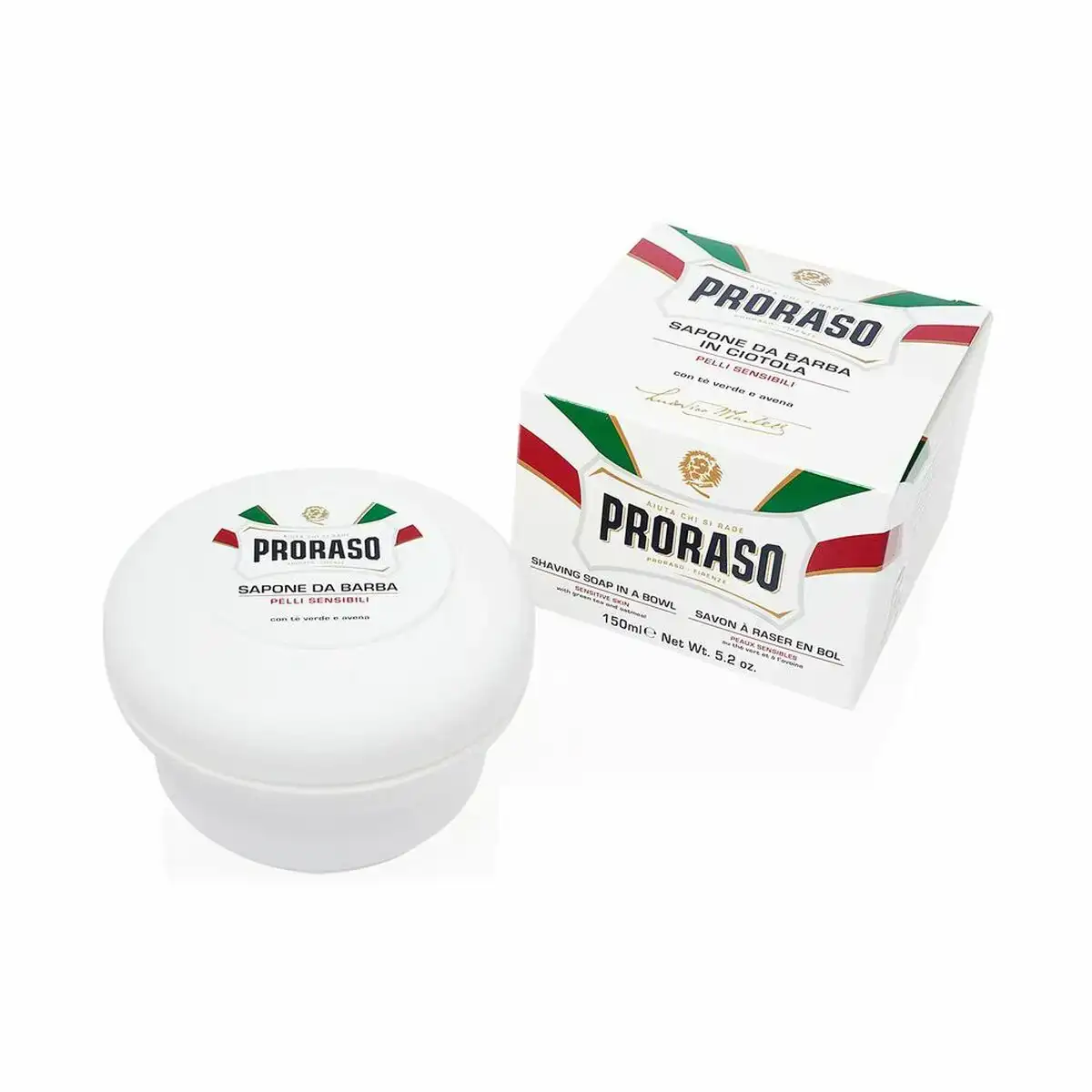 Savon de rasage white proraso pelli sensibli 150 ml_4060. DIAYTAR COTE D'IVOIRE - Là où Vos Rêves Prendent Forme. Plongez dans notre catalogue diversifié et trouvez des produits qui enrichiront votre quotidien, du pratique à l'exceptionnel.
