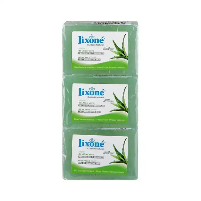 Savon en glycerine naturelle aloe vera lixone 3 uds _3881. DIAYTAR COTE D'IVOIRE - Là où les Rêves de Shopping Deviennent Réalité. Naviguez à travers notre catalogue diversifié et choisissez parmi une variété d'articles qui feront de votre shopping une expérience inoubliable.