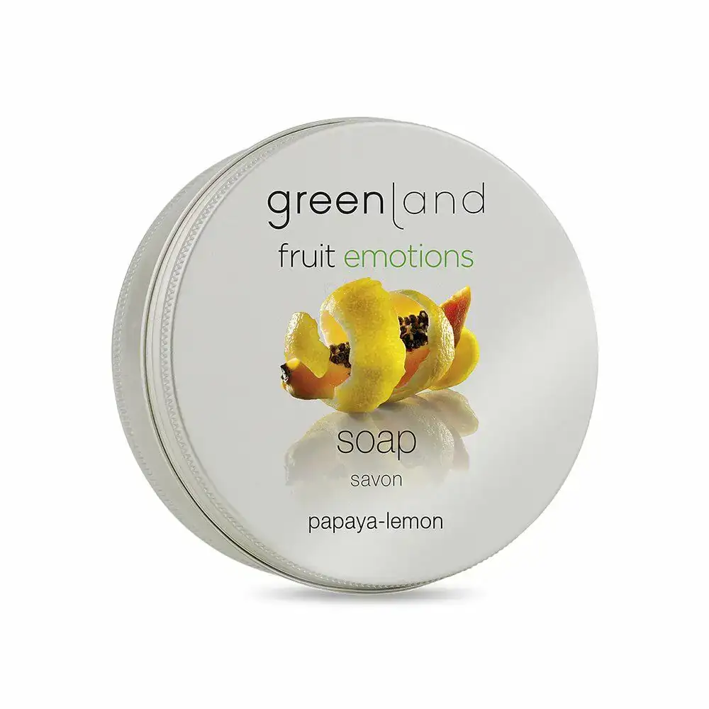 Savon greenland fruit emotions citron papaye 100 ml _8539. DIAYTAR COTE D'IVOIRE - Votre Source de Trésors Culturels. Naviguez à travers notre catalogue et trouvez des articles qui mettent en avant la richesse de la culture sénégalaise.