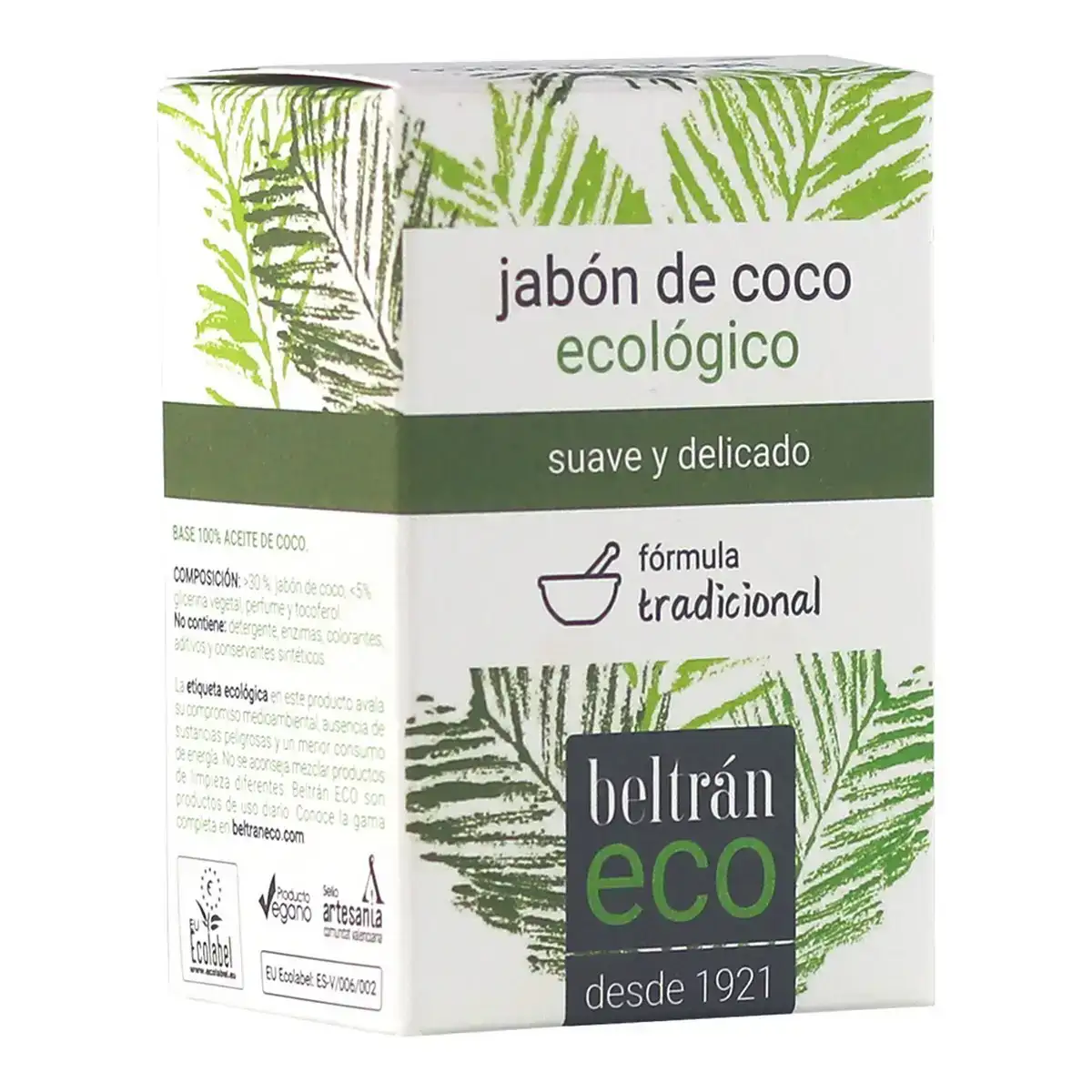Savon jabones beltran ecologique huile de noix de coco 240 g_7501. DIAYTAR COTE D'IVOIRE - Votre Plateforme Shopping de Confiance. Naviguez à travers nos rayons et choisissez des produits fiables qui répondent à vos besoins quotidiens.