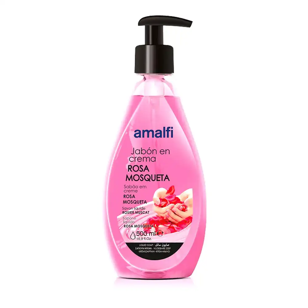 Savon pour les mains amalfi rosa 500 ml _5953. DIAYTAR COTE D'IVOIRE - L'Équilibre Parfait entre Tradition et Modernité. Explorez notre collection pour trouver des produits qui incarnent la culture et la contemporanéité du Côte d'Ivoire.