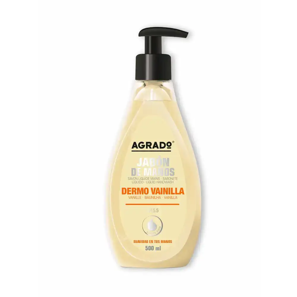 Savon pour les mains avec doseur agrado vanille 500 ml _7961. Entrez dans l'Univers de DIAYTAR COTE D'IVOIRE - Où Choisir est un Voyage. Explorez notre gamme diversifiée et trouvez des articles qui répondent à tous vos besoins et envies.