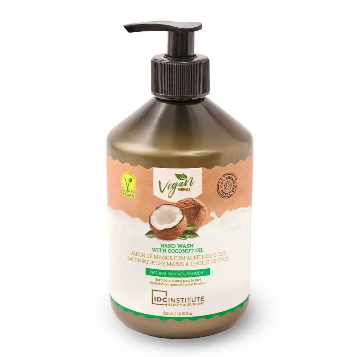 Savon pour les mains avec doseur idc institute huile de noix de coco 500 ml _8591. DIAYTAR COTE D'IVOIRE - Votre Plateforme Shopping de Confiance. Naviguez à travers nos rayons et choisissez des produits fiables qui répondent à vos besoins quotidiens.