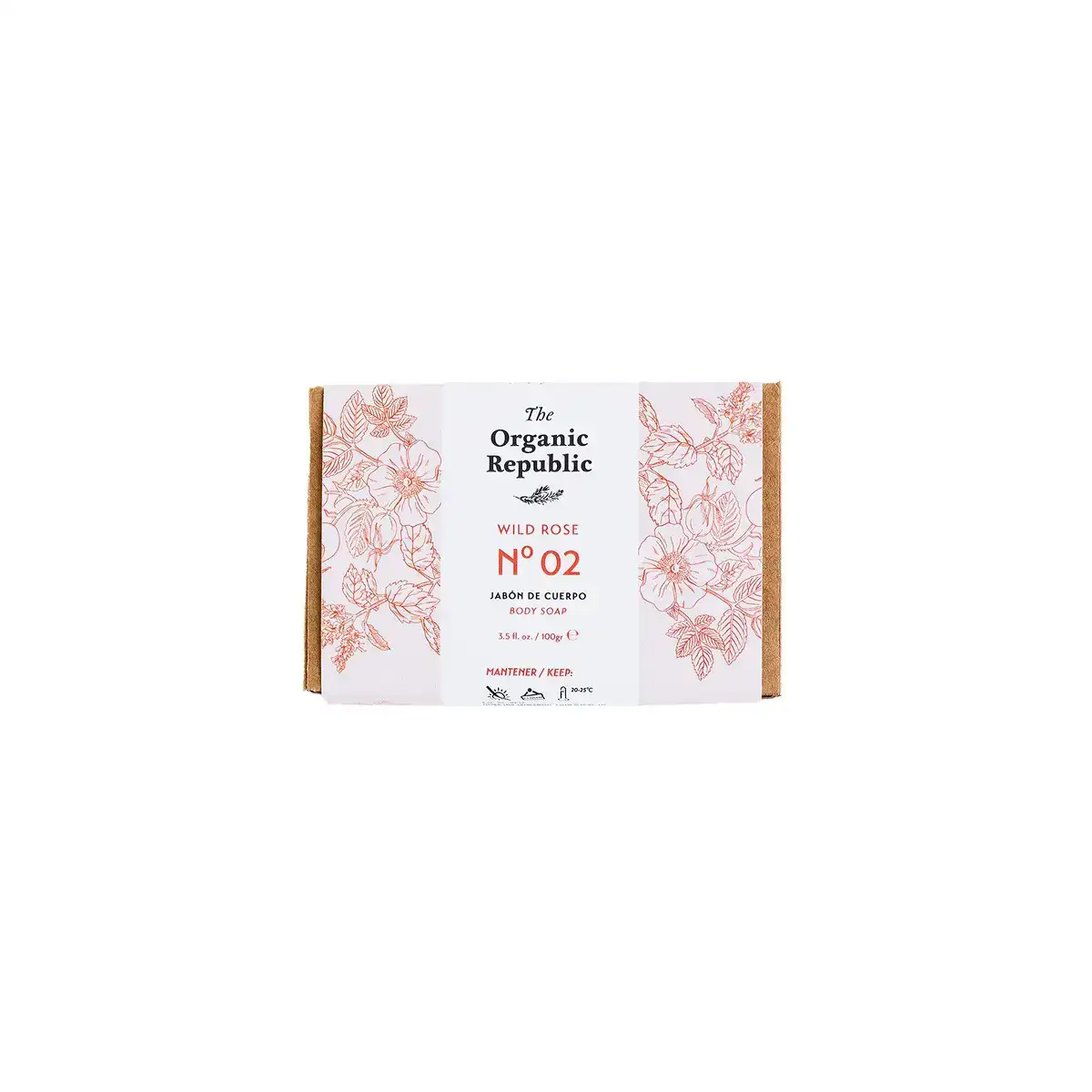 Savon the organic republic jabon rose musquee 100 g_1859. DIAYTAR COTE D'IVOIRE - L'Univers de l'Élégance Accessible. Plongez dans notre catalogue et choisissez des produits qui allient sophistication et accessibilité pour un shopping exquis.
