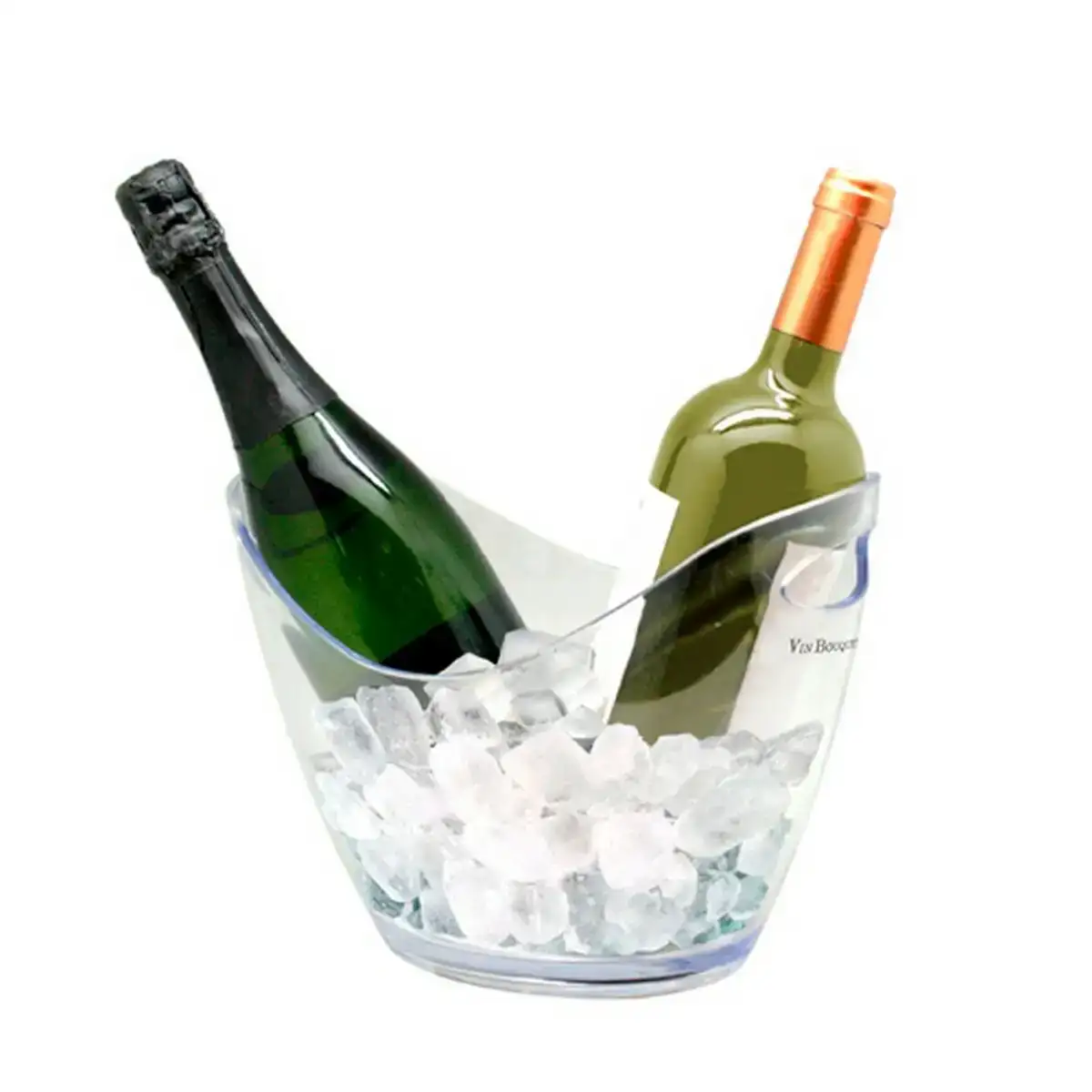 Sceau a glace vin bouquet transparent ps 2 bouteilles _6968. Bienvenue sur DIAYTAR COTE D'IVOIRE - Où Chaque Produit a son Histoire. Découvrez notre sélection unique et choisissez des articles qui racontent la richesse culturelle et artistique du Côte d'Ivoire.