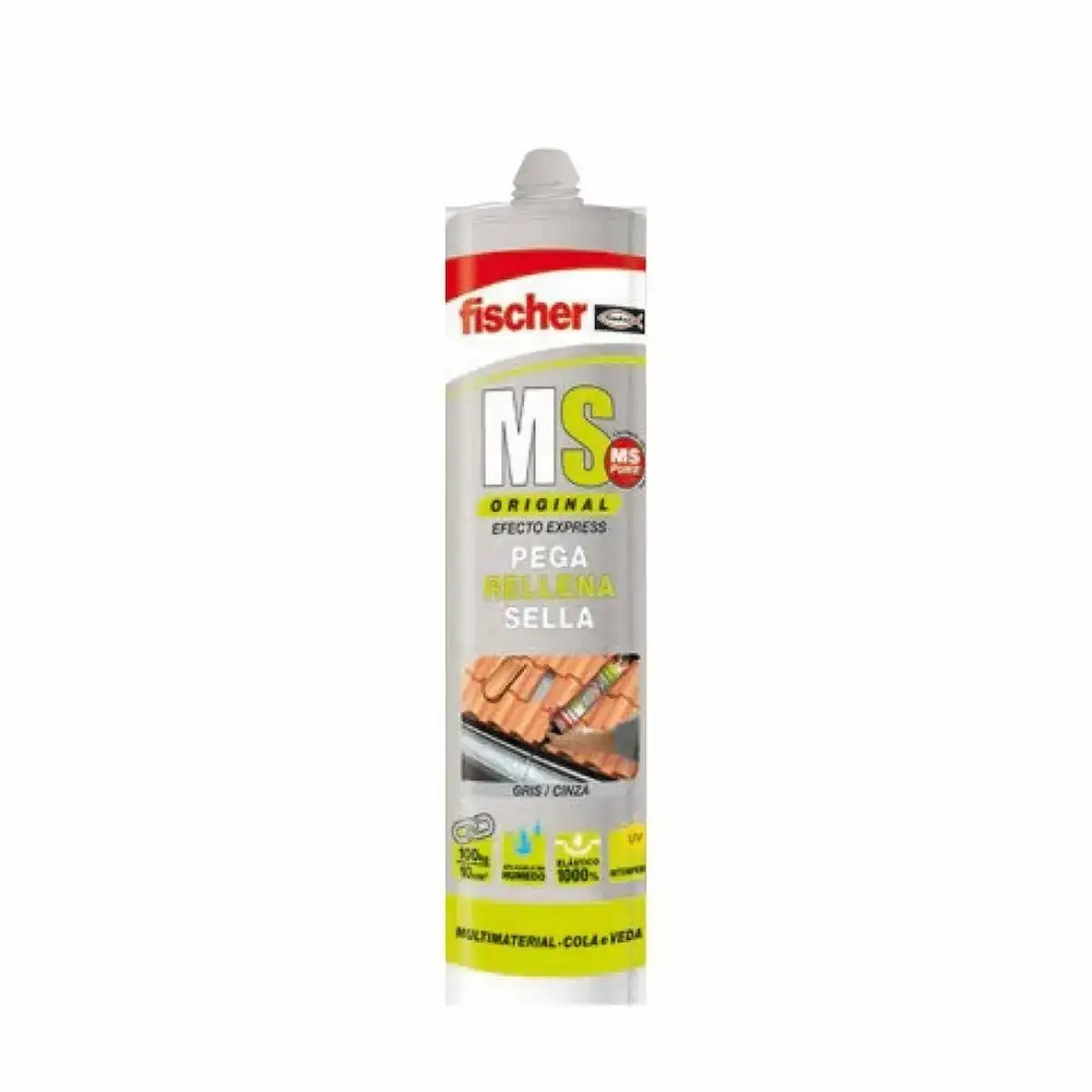 Scellant adhesif fischer ms gris 290 ml_9818. Bienvenue chez DIAYTAR COTE D'IVOIRE - Où le Shopping Devient un Voyage. Explorez notre plateforme pour dénicher des produits uniques, racontant l'histoire et l'âme du Côte d'Ivoire.